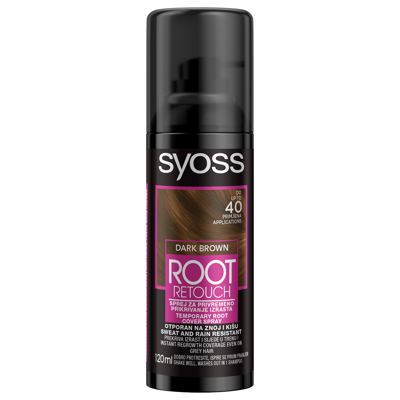 Syoss Root Retoucher tamnosmeđa 120ml