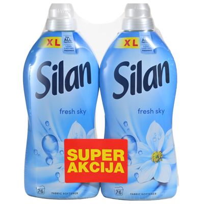 OMEKŠIVAČ 2x1,672 L SILAN FRESH SKY