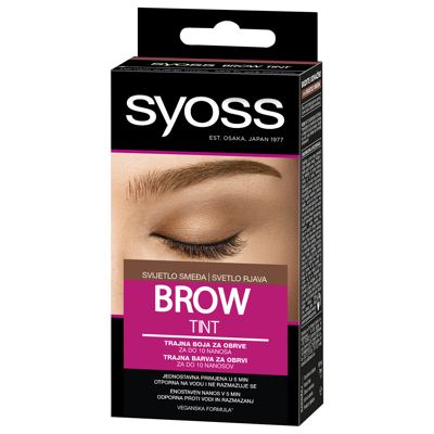 BOJA SYOSS BROW TINT LIGHT BROWN