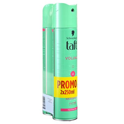 N-LAK ZA KOSU TAFT 2X250ML VOLUMEN ULTRA -5/1-