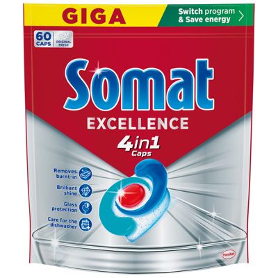 TABLETE SOMAT EXCELLENCE 4IN1 HENKEL