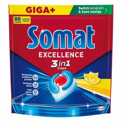 SOMAT TABLETE 88 KOM EXCELLENCE LEMON