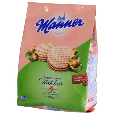 KEKSI MANNER VAFLI TORTICE 400g ORBICO