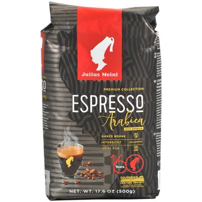 N-KAVA JULIUS MEINL 500G ESPRESSO ARABICA -12/1- ZRNO PREMIUM COLLECTION