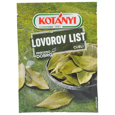 ZAČIN LOVOROV LIST KOTANYI 5G