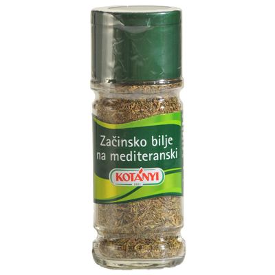 ZAČIN MEDITERANSKI 25G STAKLO KOTANYI