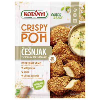 KOTANYI CRISPY POH ČEŠNJAK 70G -16/1-