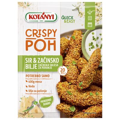 KOTANYI CRISPY POH SIR I ZAČINSKO BILJE 70G -16/1-