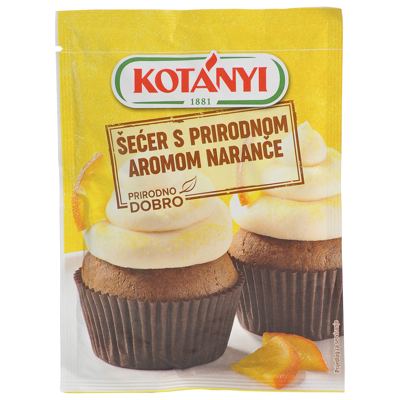 KOTANYI VANILIN ŠEĆER AROMA NARANČA 50g