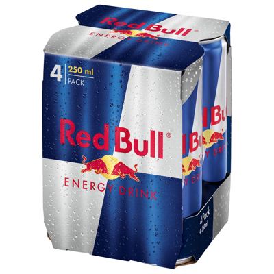 RED BULL 250mL LIM.FOUR PACK