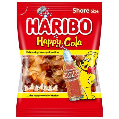 BOMBONE HAPPY COLA 200GR HARIBO