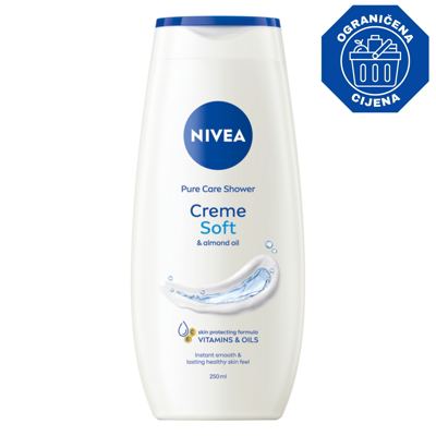 NIVEA GEL TUŠ. 250ml CREAM SOFT