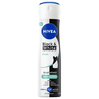 DEO SPREJ NIVEA BLACK&WHITE FRESH 150ML BEIERSDORF