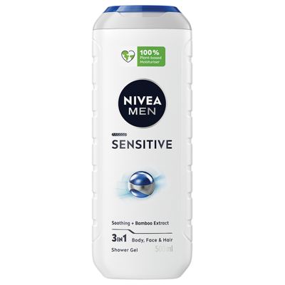 GEL ZA TUŠIRANJE NIVEA MEN SENSITIVE 500ML BEIERSDORF