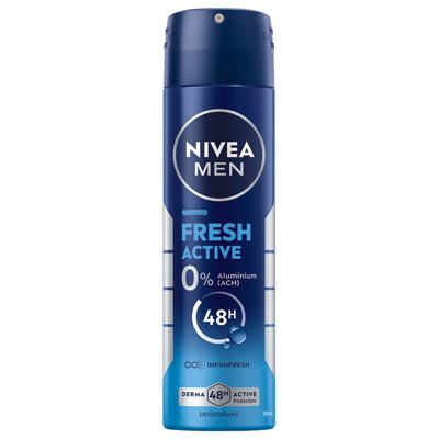 NIVAE DEO FRESH ACTIV 150ML MEN 1/6 NIVEA