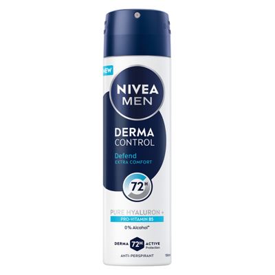 N-NIVEA DEO SPRAY 150ML M DERMA CONTROL DEFEND