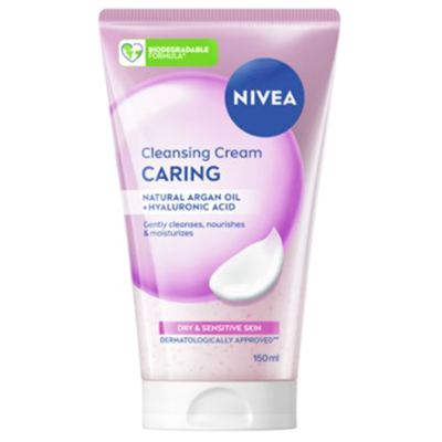 Nivea caring krema/čišć. lica 150 ml