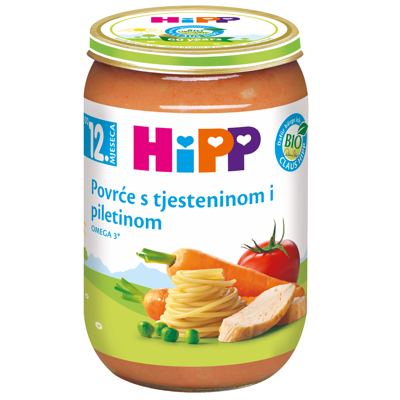 KAŠICA HIPP SA TESTENINOM I PILETINOM 220G