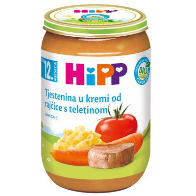 BIO KAŠICA TJES.RAJČ.TEL 220 g HIPP