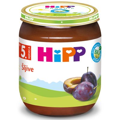 HIPP KAŠICA 125g ŠLJIVE