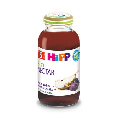 HIPP NEKTAR ŠLJIVA S KRUŠKOM 200ML
