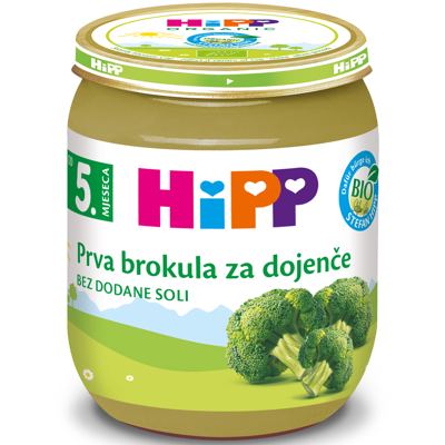 Hipp povrće 125g 5+ brokuli s rižom BIO