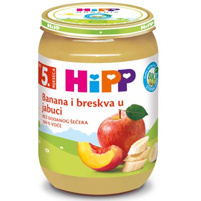 HIPP BIO VK BAN/BRES/JABUKA 190g