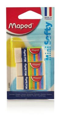 MAPED GUMICA MINI SOFTY 3/1 BLISTER MAP12403