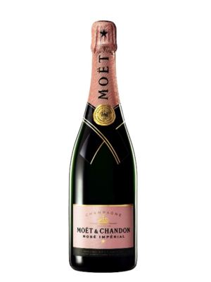 N-*PJENUŠAC CHAMPAGNE MOET i CHANDON ROSE IMPERIAL 0.75L ZOI BRUT -6/1-
