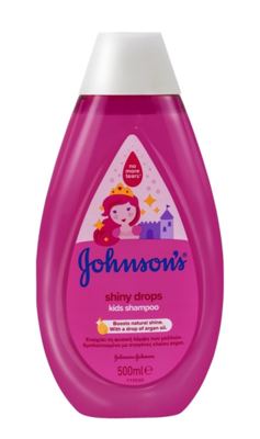 JOHNSON'S SHINY DROPS SHAMPOO 500ML