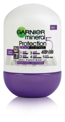 N-DEO GARNIER MINERAL ROLL ON 50ML INVISIBLE BWC NFS