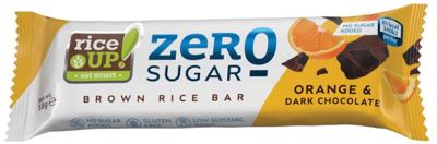 RiceUP! Zero Sugar Orange & Dark Chocolate Brown Rice Bar 18