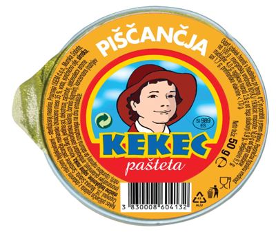 KEKEC PILEĆA PAŠTETA 50g