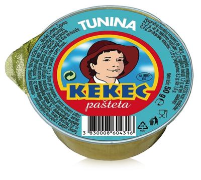 KEKEC TUNA PAŠTETA 50g