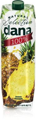 SOK ANANAS 100% 1 L DANA