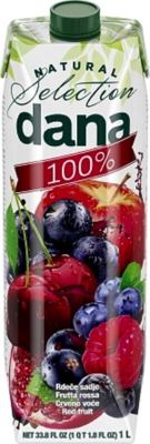 SOK CRVENO VOĆE 100 % 1 L DANA