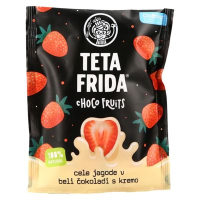 COKOLADNE KUGLICE OD JAGODE U BIJELOJ COKOLADI 100 G