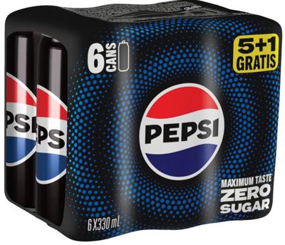 PEPSI ZERO 6X0,33L LIM