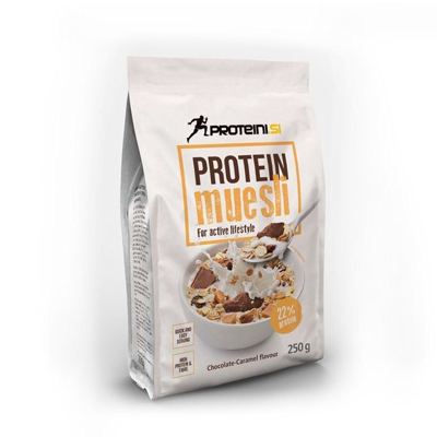 N-PROTEIN MUESLI 250G ČOKOLADA KARAMELA -8/1-