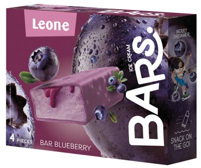 SLADOLED BAR BLUEBERRY 4X50 ml
