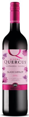 *MERLOT SLADKI QUERCUS GORIŠKA 0.75L ZOI SLATKO 2023 -6/1-