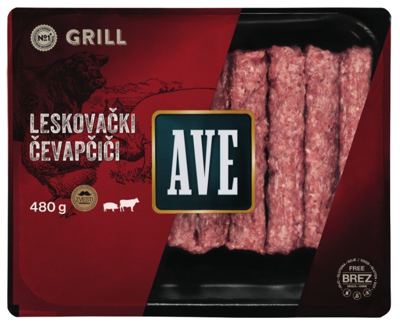 LESKOVAČKI ĆEVAPI 480 g