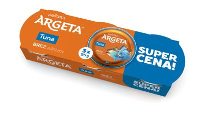 Argeta Pašteta od tune 3x95g