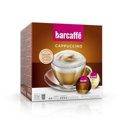 KAPSULE BARCAFFE DG CAPPUCINO 120g