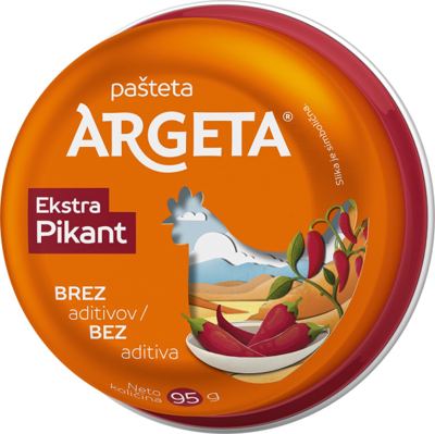 ARGETA KOKOŠJA EXTRA PIKANT 95g