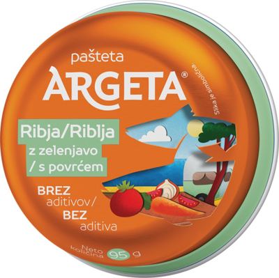 Argeta Pašteta Riblja s povrćem 95 g