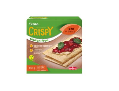 ŽITO CRISPY KRUHKI 5 ŽIT 150g