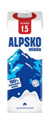 ALPSKO MLEKO 1,5%1L UHT TETRA