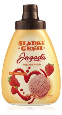 PRELJEV JAGODA 250g SLADKI GREH
