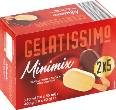 SLAD GELATISSIMO MINIMIX 10X55ml